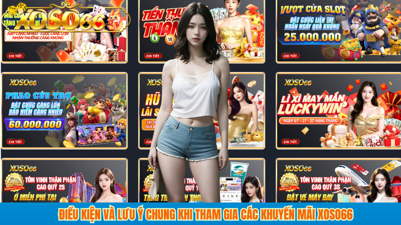 Điều kiện và lưu ý chung khi tham gia các khuyến mãi xoso66