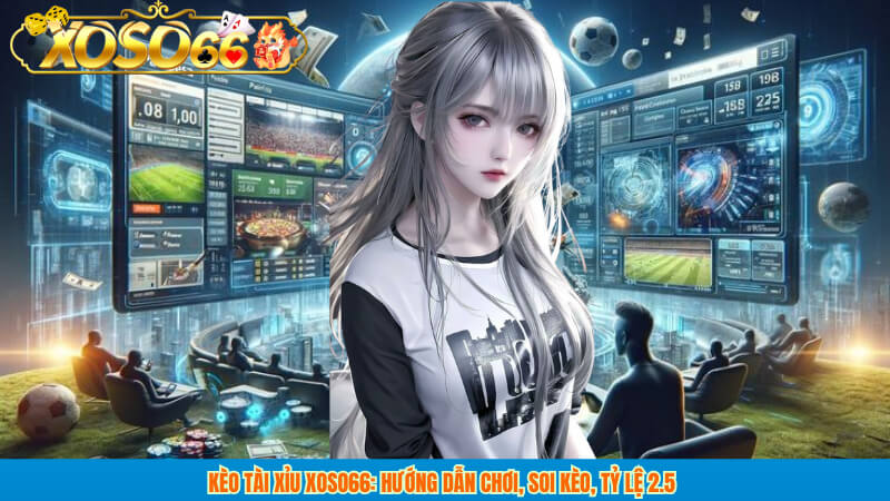 Kèo tài xỉu xoso66: Hướng dẫn chơi, soi kèo, tỷ lệ 2.5