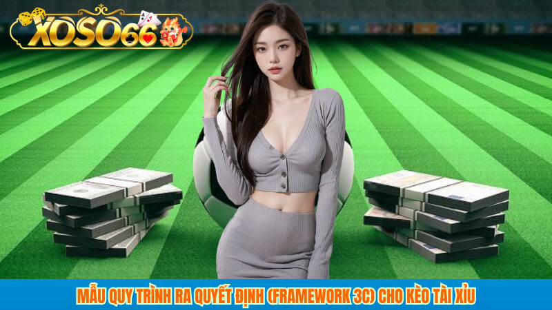 Mẫu quy trình ra quyết định (framework 3C) cho kèo tài xỉu