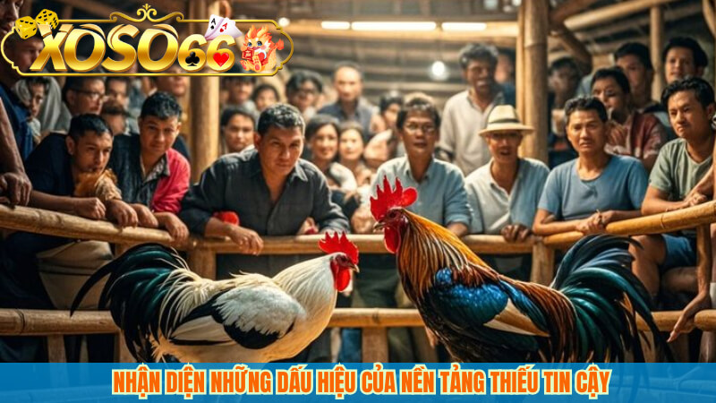 Nhận diện những dấu hiệu của nền tảng thiếu tin cậy.