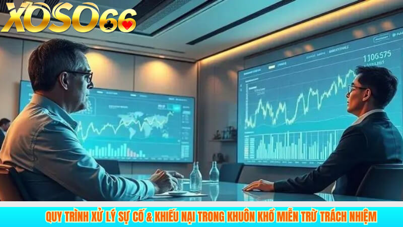 Quy trình xử lý sự cố & khiếu nại trong khuôn khổ miễn trừ trách nhiệm