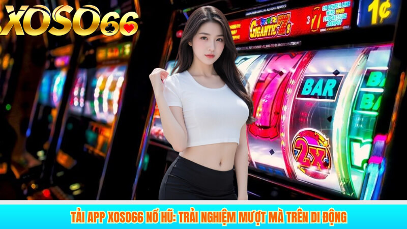Tải app xoso66 nổ hũ: Trải nghiệm mượt mà trên di động