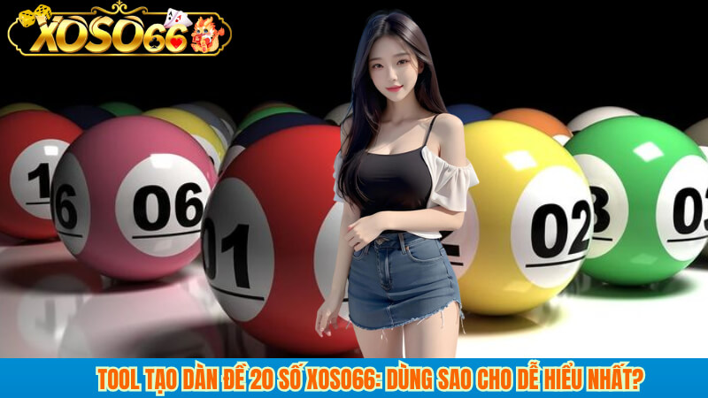 Tool tạo dàn đề 20 số xoso66: dùng sao cho dễ hiểu nhất?