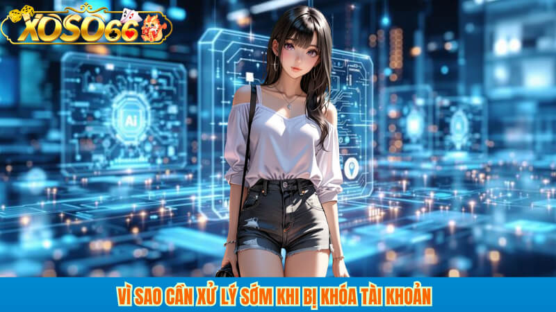 Vì sao cần xử lý sớm khi bị khóa tài khoản